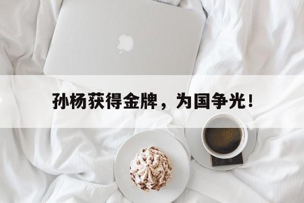 孙杨获得金牌，为国争光！